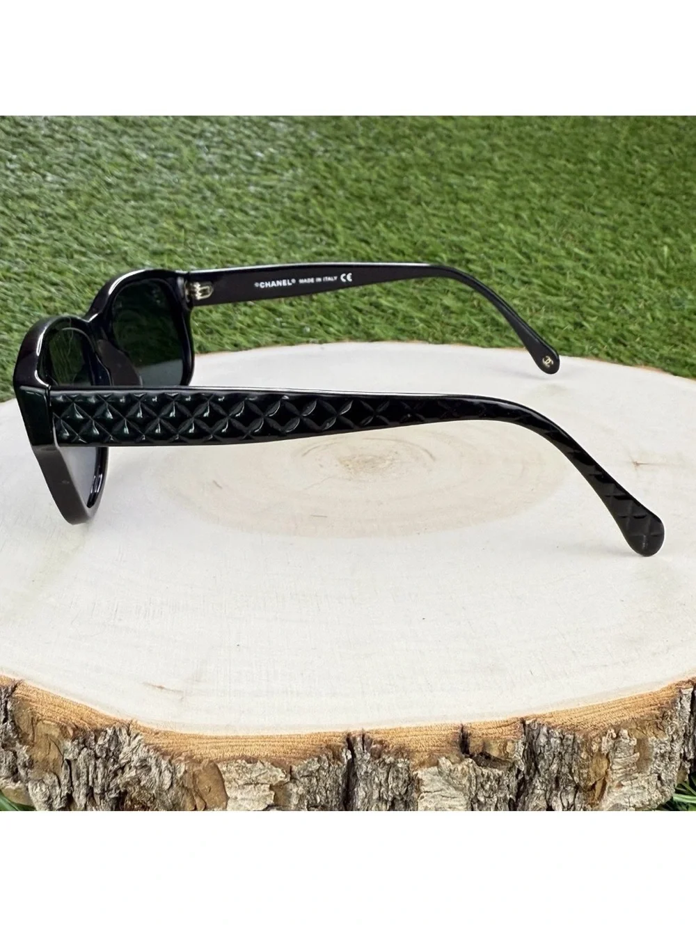 Chanel Sunglasses Black Quilted Frames 5126 c.501/87 55-17-135 FRAME ONLY Italy